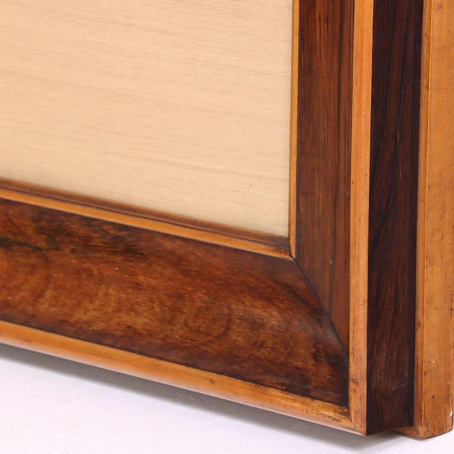A Set of 4 Italian Rosewood and Maple Picture or Mirror Frames, c.1900. For Sale - Image 4 of 4
