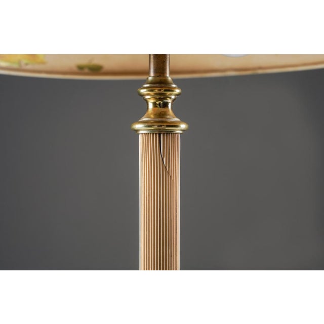 Table Lamp in Brass and Bakelite from Nordiska Kompaniet, Sweden, 1930s For Sale - Image 9 of 11