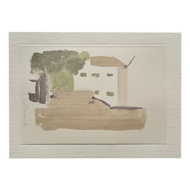 Giorgio Morandi, Landscape, 1973, Lithograph For Sale