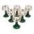 Mid 20th Century Böckling German Wine Glasses, Set of 6 For Sale