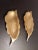 Pair of Vintage Etched Brass Leaf Trinket Holders For Sale In Dallas - Image 6 of 6