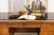Italian Glass Top Desk, 20th Century For Sale - Image 13 of 17
