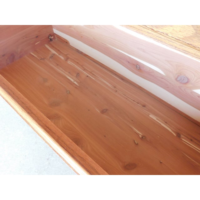 Thomasville American Oak Collection Georgian Style Tall Chest For Sale - Image 14 of 15