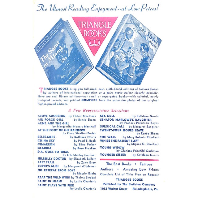 1940s "Someday I'll Find You" 1945 Widdemer, Margaret For Sale - Image 5 of 6