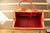 Hermès Red Leather Briefcase Bag with Shoulder Strap from Hermès, 1990s For Sale - Image 4 of 18