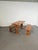 Scandinavian Modern Pinewood Benches and Dining Table, 1970s, Set of 3 For Sale - Image 3 of 18
