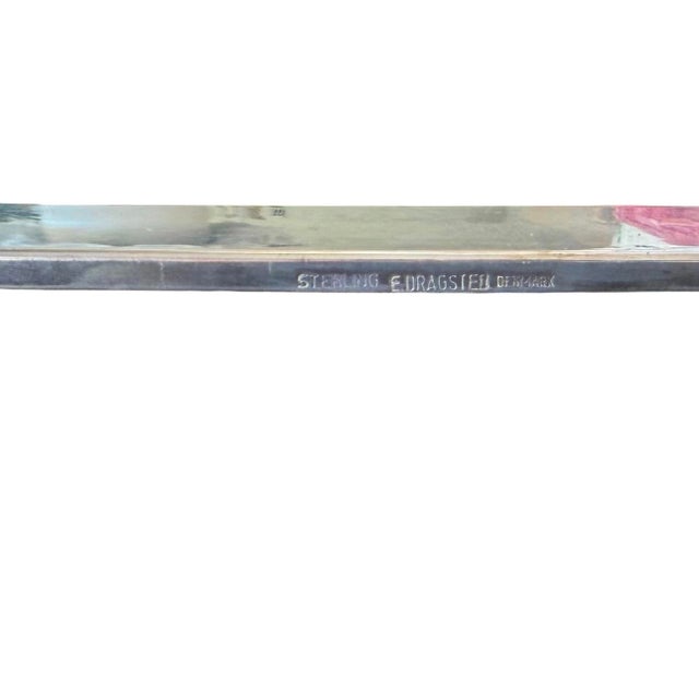 Silver Art Deco Dragsted Danish 925 Sterling Silver Box For Sale - Image 8 of 12