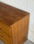 Teak 6-Drawer Double Dresser Lowboy With Sculpted Pulls Danish Mid-Century Modern 1970s For Sale In Los Angeles - Image 6 of 12