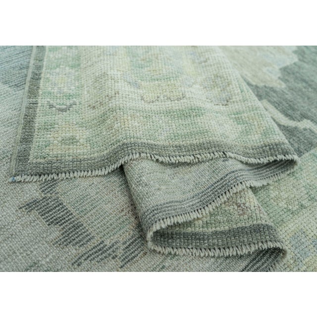 Turkish Oushak Rug 8' x 10'5" #19427 For Sale In Houston - Image 6 of 8