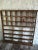 Vintage Spanish Industrial Pine Pigeon Hole Shelf, 1940s For Sale - Image 8 of 11