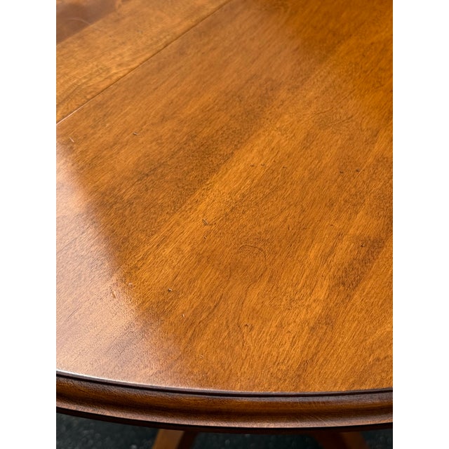 Nichols & Stone Nichols and Stone Diminutive Dining Table With Leaf For Sale - Image 4 of 10