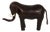 1960s Leather Elephant Footstool by Dimitri Omersa for Abercrombie & Fitch For Sale