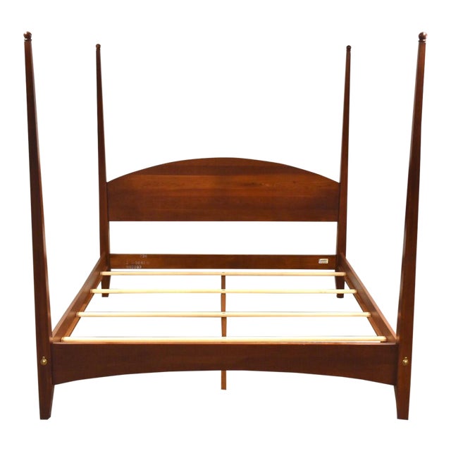 Ethan Allen American Impressions Solid Cherry King Bed