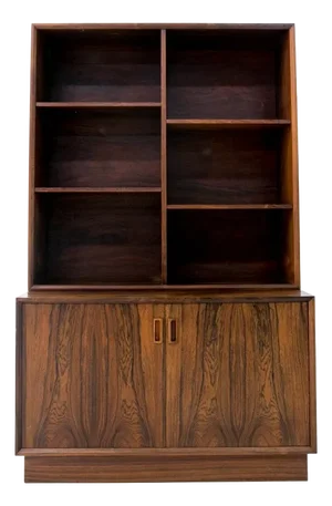 Rosewood Bookcase, Denmark, 1960s