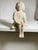 Art Deco Plaster Sitting Woman Sculpture, France, 1930 For Sale - Image 4 of 14