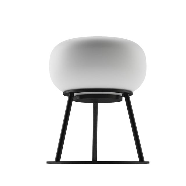 TRIPOD Rechargeable Cordless LED Table Lamp, 3-Levels Brightness Touch Sensor Control, Black For Sale - Image 4 of 14