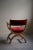 Mid-Century Armchair in Oak & Velvet Model Kurul attributed to Henning Kjærnulf, 1960s For Sale - Image 10 of 13