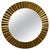 1970s Art Deco Brass Odeon Sunburst Mirror, 1970s For Sale - Image 5 of 5
