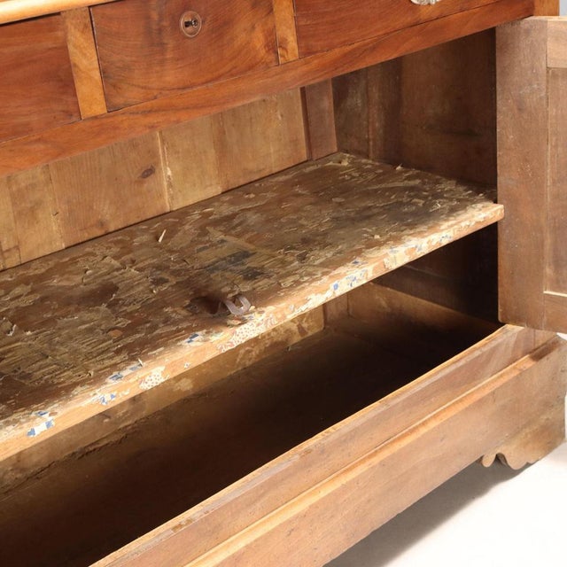 Double Body Cabinet in Walnut For Sale - Image 9 of 13