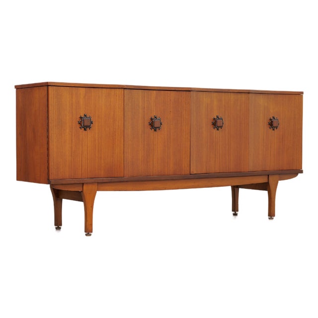 1960s Mid Century Teak Sideboard by Hubbinet Furniture For Sale