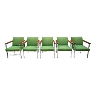 1970's Steelcase Executive Office Chairs (Set of 5) For Sale