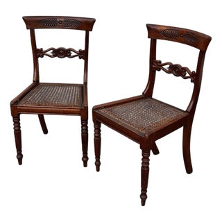 Regency Side Chairs, Set of 2 For Sale