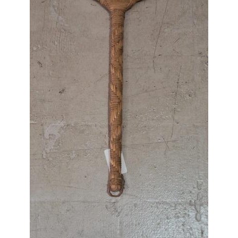 Pair of Vintage Bamboo Hand Brooms For Sale - Image 4 of 5