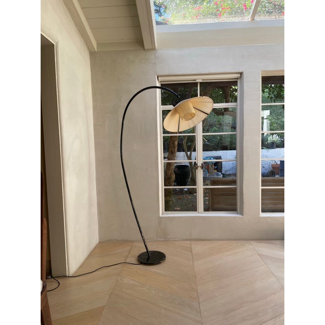 Mid-Century Modern French Mid-Century Swan Neck Floor Lamp Made in the 1960s For Sale - Image 3 of 3