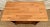 Brown Antique Mission Oak Kitchen Island Cabinet Prep Station Chop Top Open Side Shelf For Sale - Image 8 of 12