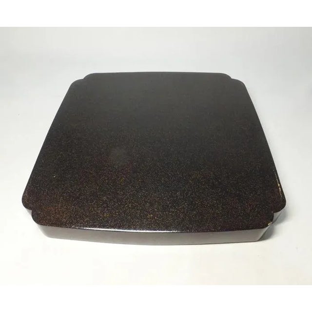 Early 19th Century 19th Century Japanese Lacquered Maki-E Nashiji Tea Tray For Sale - Image 5 of 10