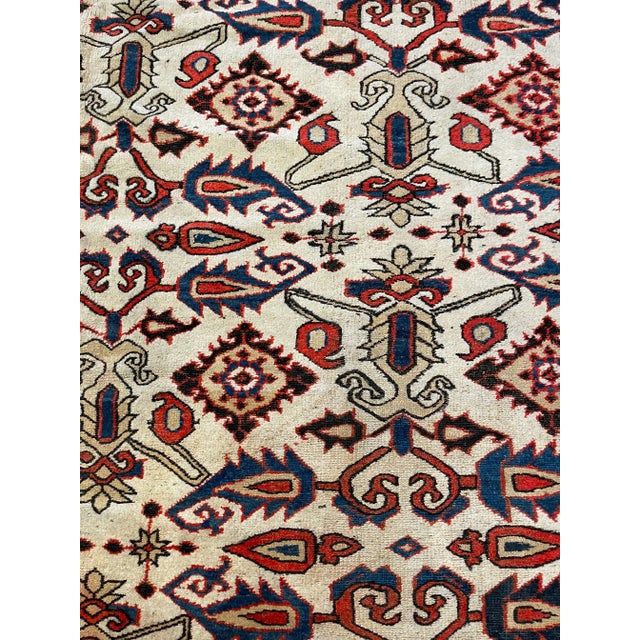 Traditional Antique Indian Amritsar Rug with Floral Design For Sale - Image 3 of 9