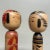 This beautiful set of traditional Japanese Kokeshi dolls dates back to the 1960s and is a striking combination of style,...