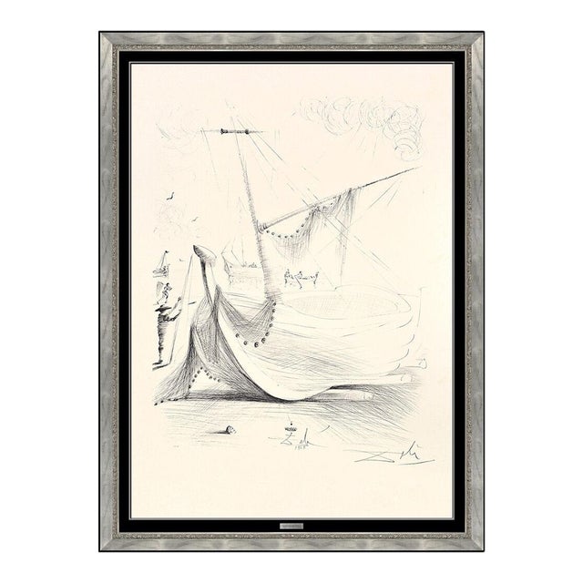 1960s The Departure of the Fisherman, Salvador Dalí For Sale