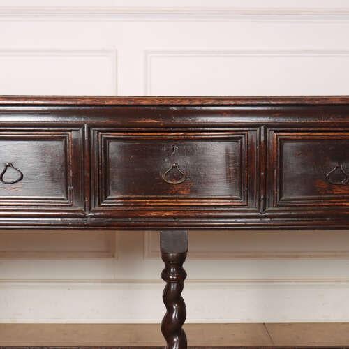 Wood Early 18th Century English Oak Dresser Base For Sale - Image 7 of 10