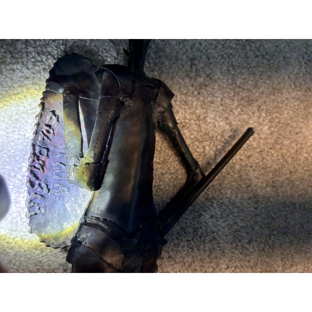 1960s Don Quixote Metal Sculpture For Sale - Image 5 of 8