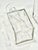 Vintage Cut Crystal Square Decanters With Octagonal Stoppers - a Pair For Sale - Image 4 of 9