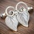 Georg Jensen 1990s Georg Jensen Estate Vine Leaves Brooch Silver For Sale - Image 4 of 12