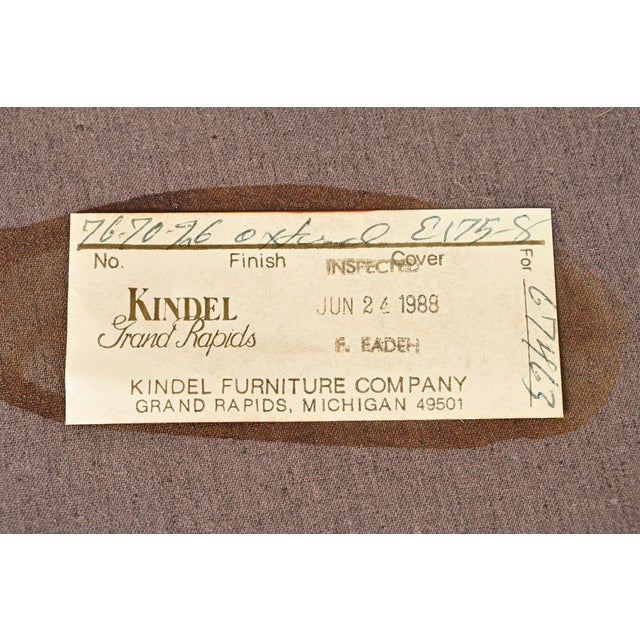 Kindel Furniture Georgian Carved Mahogany Dining Chairs, Set of Four For Sale - Image 10 of 11