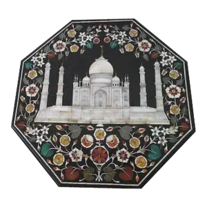 Pietra Dura Inlaid Stone Plaque