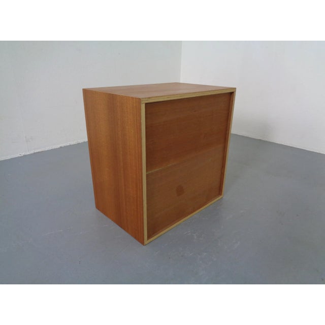 Teak A4 Register Filing Shelves, 1960s For Sale - Image 9 of 12