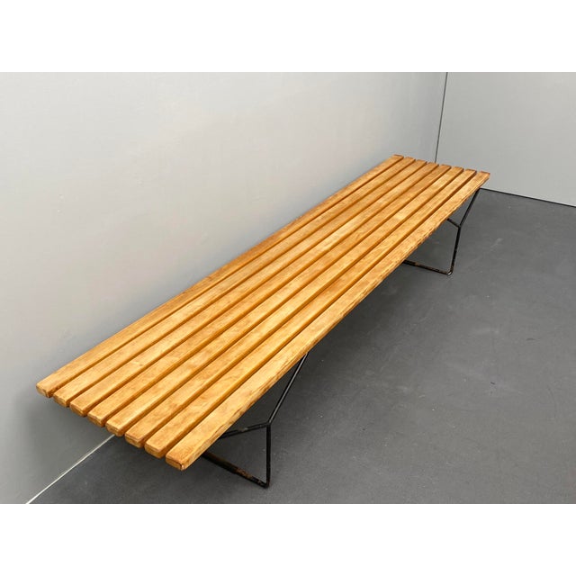 Model 400 Bench by Harry Bertoia for Knoll International, USA, 1960s For Sale - Image 9 of 10