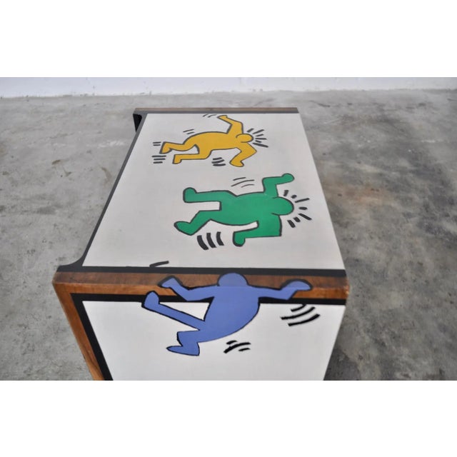 Italian Walnut Dressers, 1980s, Set of 2 For Sale - Image 9 of 15