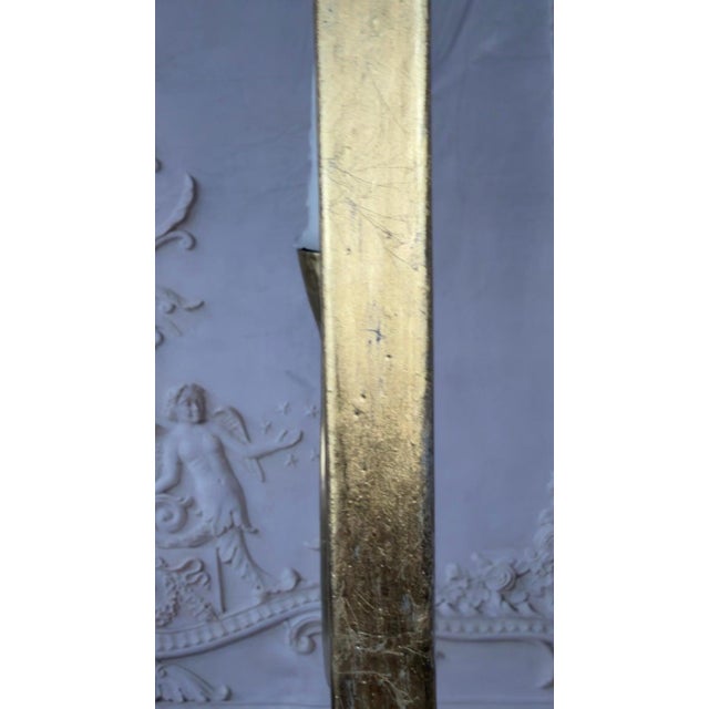 Gilt Gold Metal Leaf Chandelier by Miamar Home - Pair For Sale - Image 10 of 15