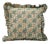 Fabdivine Handcrafted Block Print Frill Cushion Cover 20x20 Inch Pure Linen- Pushpsamita For Sale