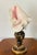 1960s Nature’s Beauty Conch Sea Shell Assemblage on Italian Gilded Wood Pricket For Sale - Image 4 of 5