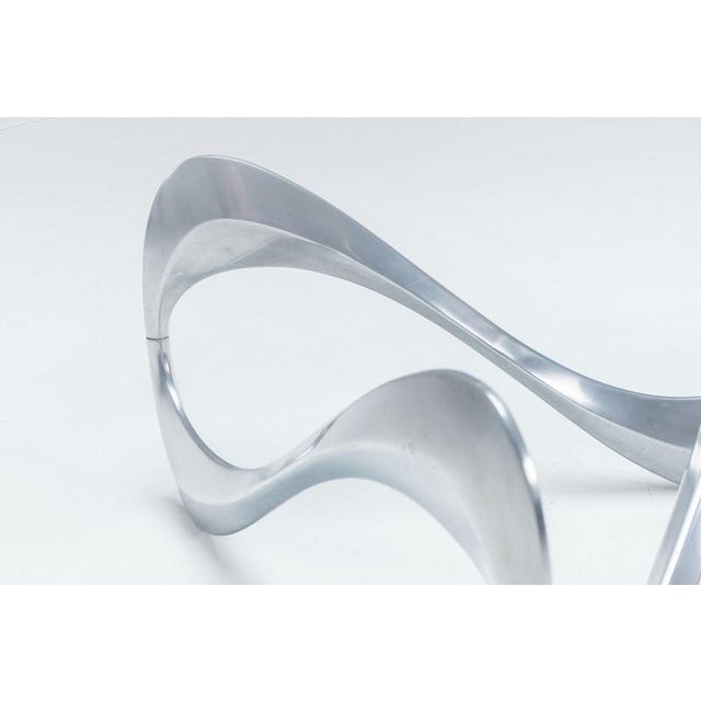 Snake Coffee Table attributed to Knut Hesterberg for Ronald Schmitt, Germany, 1965 For Sale - Image 10 of 14