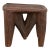 Vintage Market Day Carved Stool For Sale