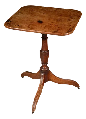 George III Mahogany Tilt Top Tripod Table, 1790s