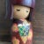 Mid-Century Modern Vintage Kawaii Kokeshi Doll, 1970s For Sale - Image 3 of 9