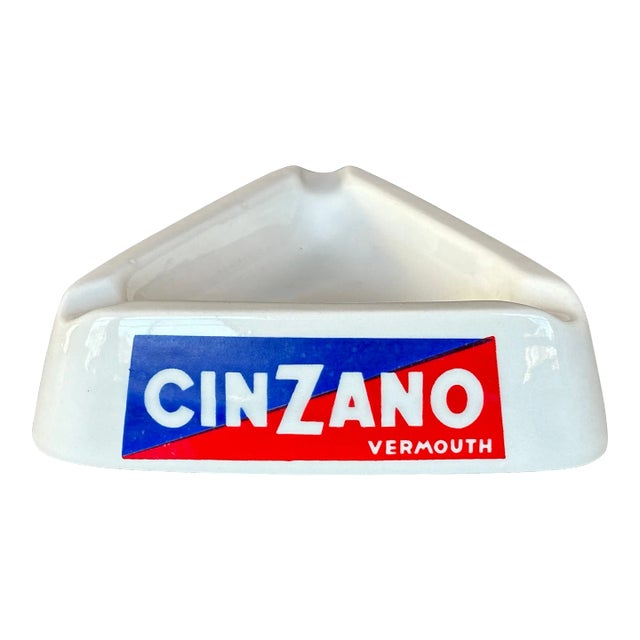 Vintage Cinzano Bar Ashtray For Sale